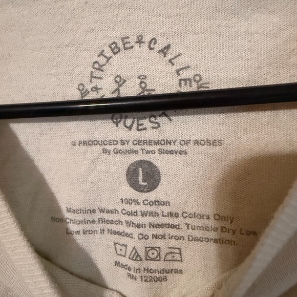 A Tribe Called Quest Long Sleeve Tee - Cream - Picture 3 of 5